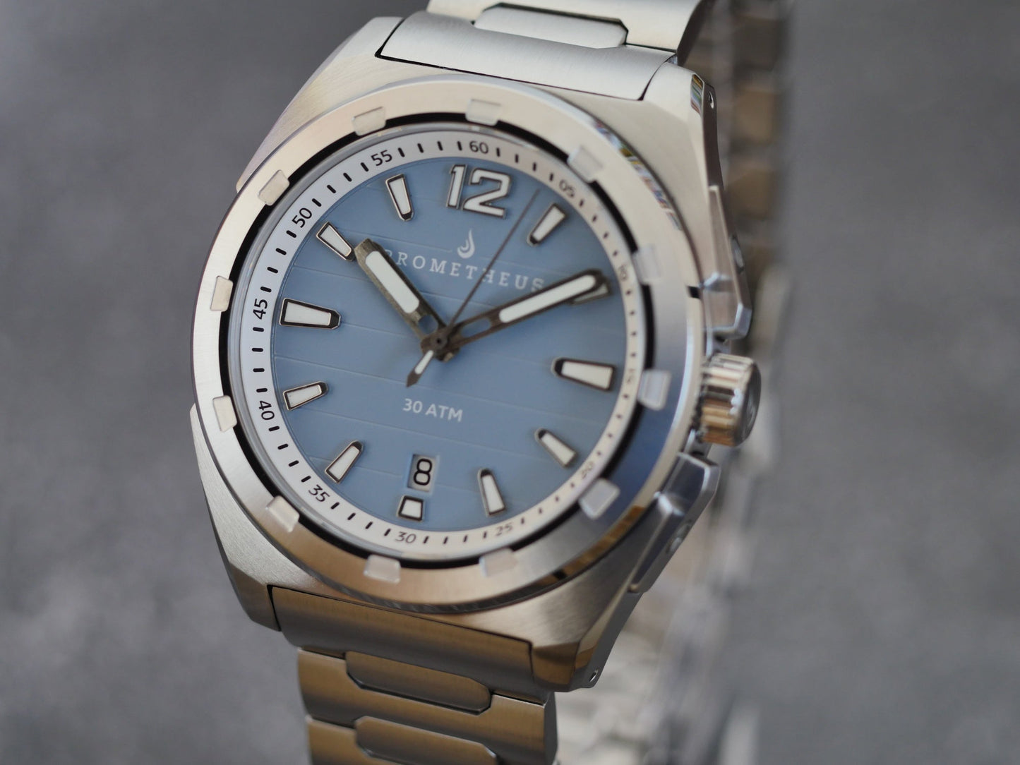 Prometheus Jamanta Blue - Dial Date