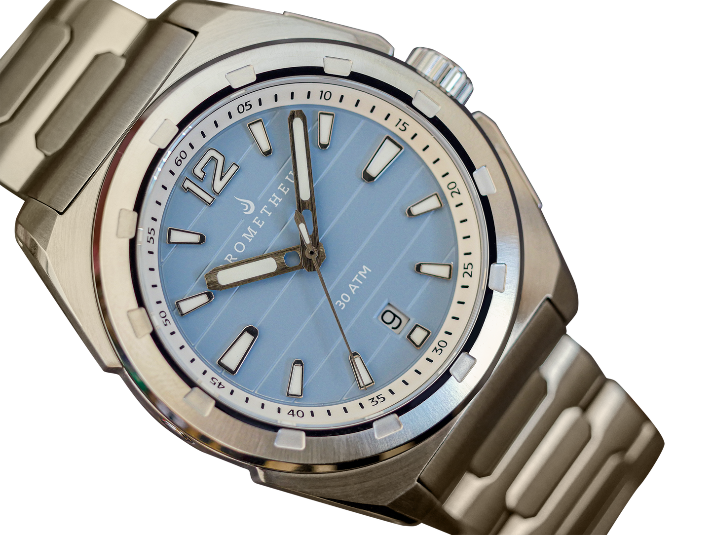 Prometheus Jamanta Blue - Dial Date