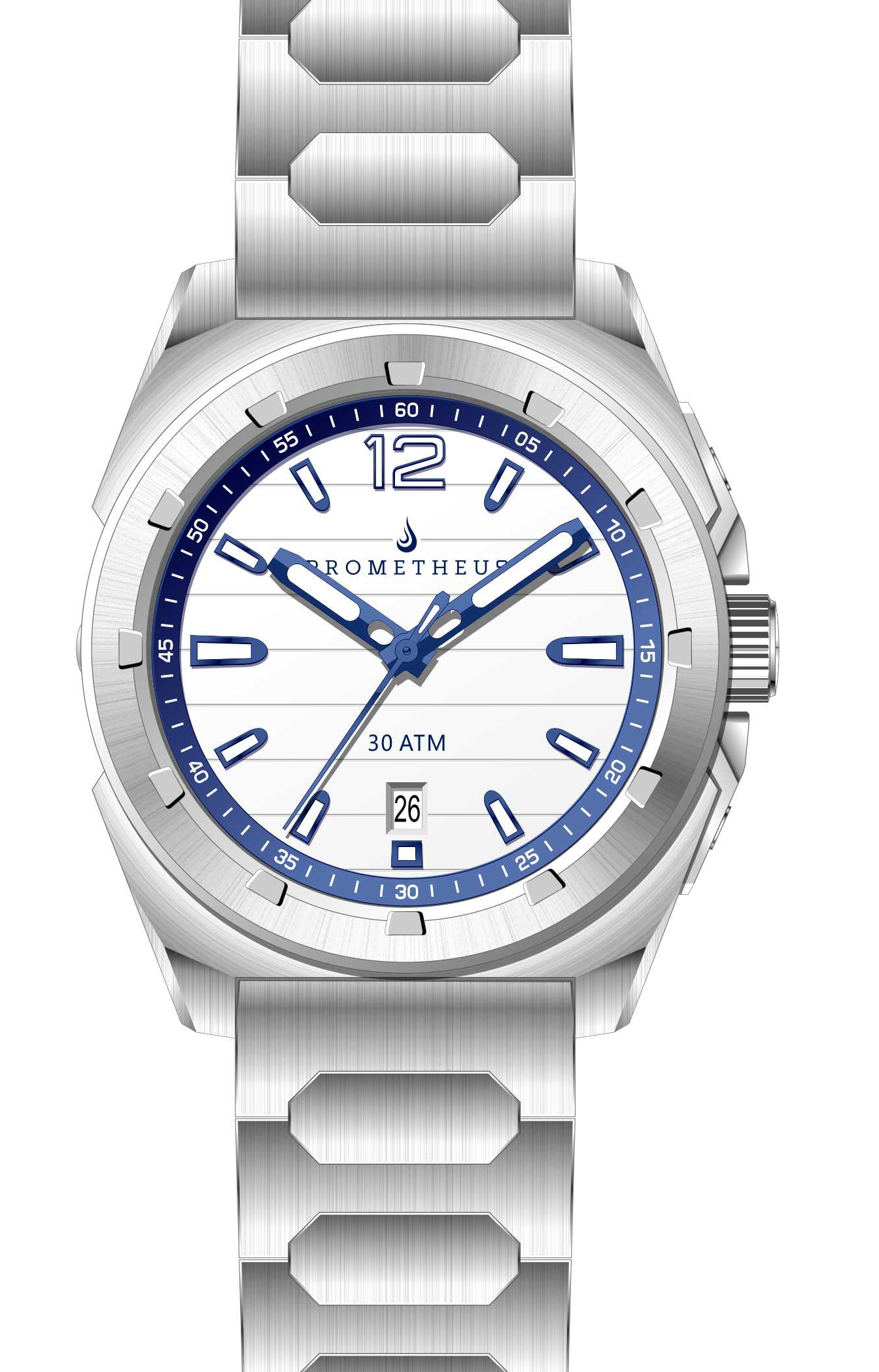 Prometheus Jamanta White - Dial Date